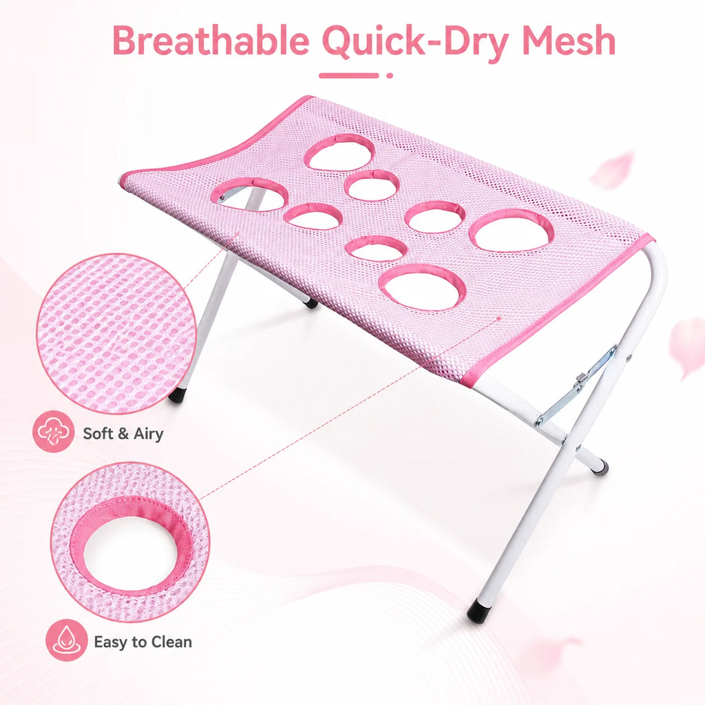 Pet Foldable Bathing Stand, Cat Dog Bathing Rack