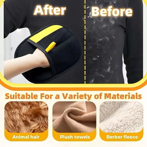 Pet Hair Removal Gloves Brush large and small