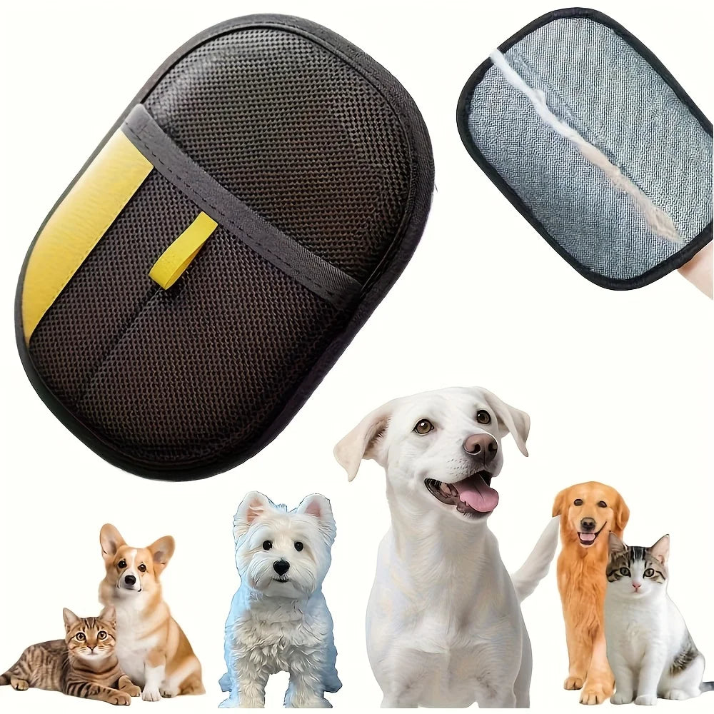 Pet Hair Removal Gloves Brush large and small