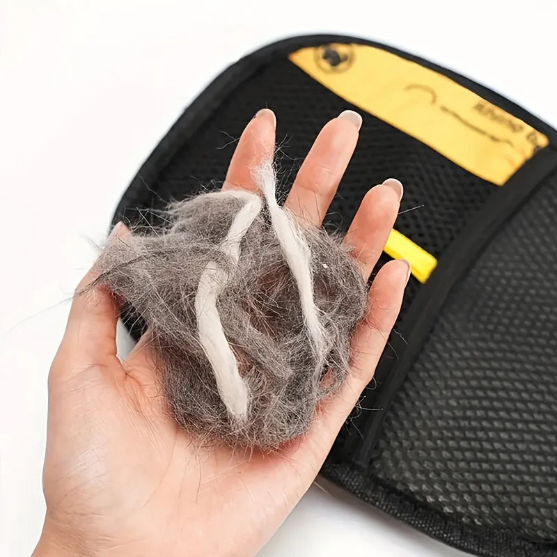 Pet Hair Removal Gloves Brush large and small