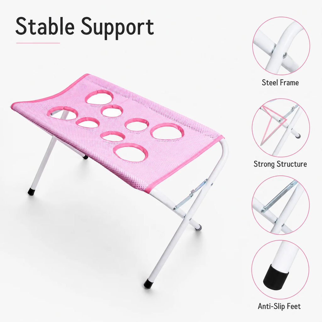 Pet Foldable Bathing Stand, Cat Dog Bathing Rack