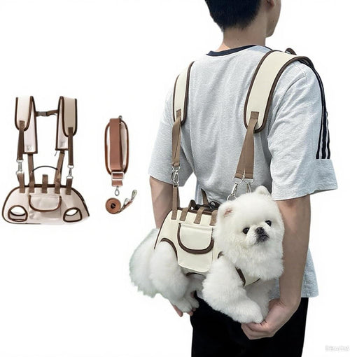 6-in-1 Pet Carrier Backpack with Leash & Lift Harness
